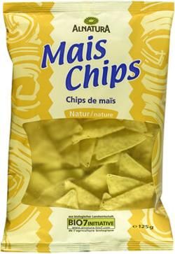 Produktfoto zu Alnatura Mais Chips natur 125g