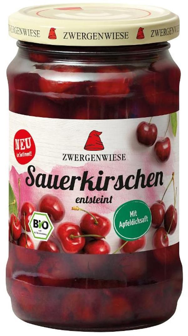 Produktfoto zu Zwergenwiese Sauerkirschen 360g