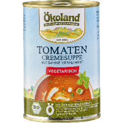 Produktfoto zu Ökoland Tomatencremesuppe 400g