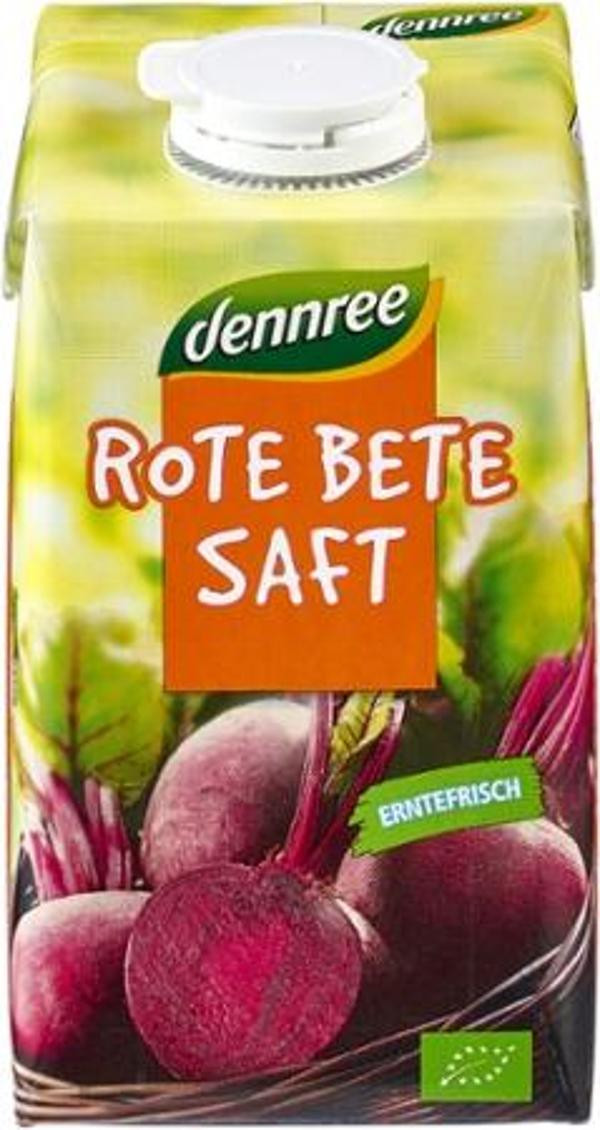 Produktfoto zu dennree Rote-Bete-Saft 0,5L