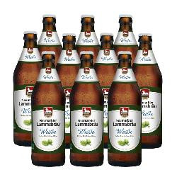 Produktfoto zu Kiste Lammsbräu Weiße hell 10x0,5L