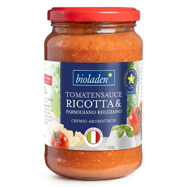 Produktfoto zu Bioladen* Tomatensauce Ricotta & Parmigiano Reggiano 340g