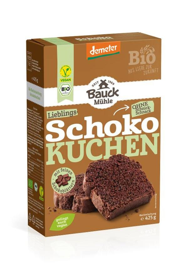 Produktfoto zu Bauckhof Backmischung Schoko-Kuchen 425g