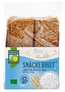 Produktfoto zu Bohlsener Mühle Snäckebrot Salz Laugen 200g