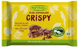 Produktfoto zu Rapunzel Vollmilch Schokolade Crispy HIH