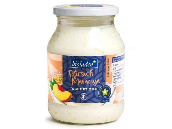 Produktfoto zu Bioladen* Joghurt Pfirsich-Maracuja 3,5% 500g