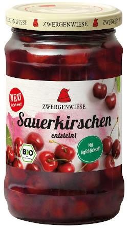 Produktfoto zu Zwergenwiese Sauerkirschen 360g