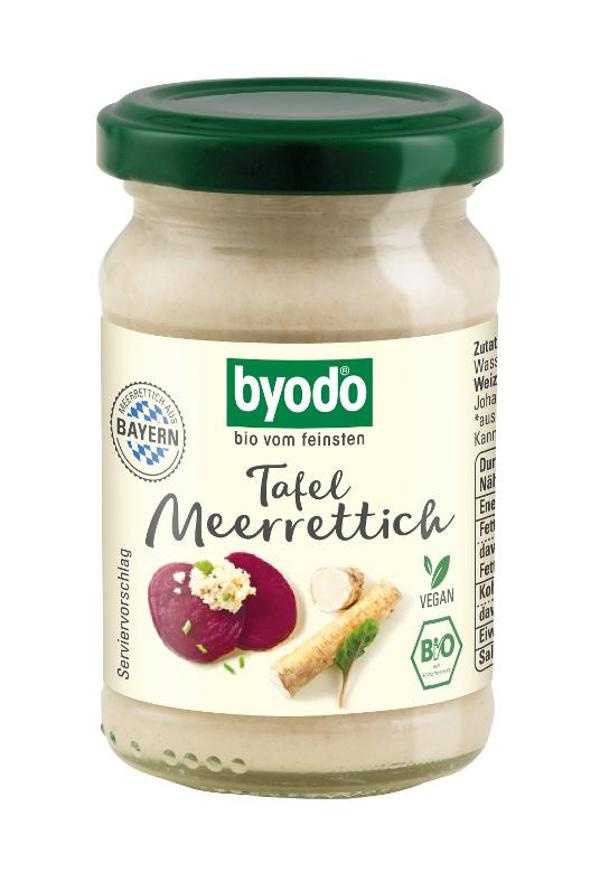 Produktfoto zu Byodo Meerrettich im Glas ungeschwefelt