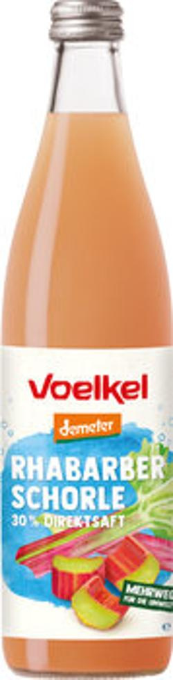 Produktfoto zu Voelkel Rhabarber Schorle 0,5L