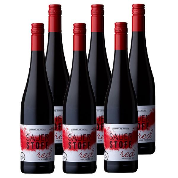 Produktfoto zu Kiste Sauerstoff red rot 6x0,7L