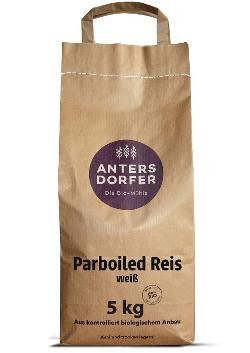 Produktfoto zu Antersdorfer Mühle Parboiled Reis weiß 5kg