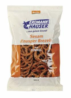 Produktfoto zu Dinkel-Knusperbrezel Sesam 125g