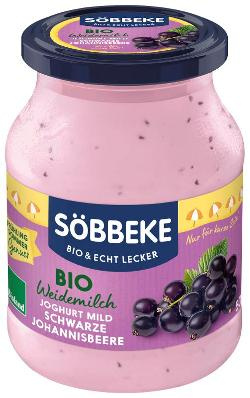 Produktfoto zu Söbbeke Joghurt Schwarze Johannisbeere 500g