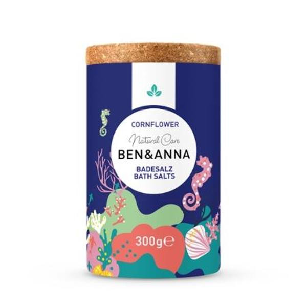 Produktfoto zu Ben & Anna Badesalz Cornflower 300g