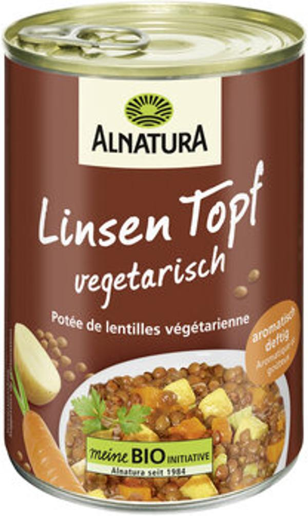 Produktfoto zu Alnatura Linseneintopf 400g