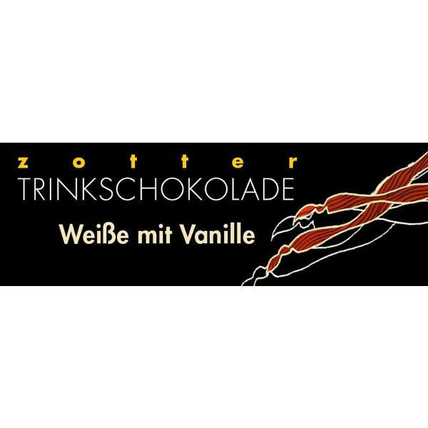 Produktfoto zu Zotter Trinkschokolade weiße mit Vanille 22g