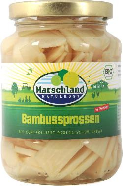 Produktfoto zu Marschland Bambussprossen 340g