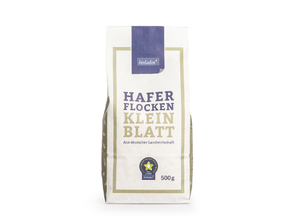 Produktfoto zu Bioladen Haferflocken Kleinblatt 500g