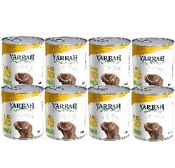 Produktfoto zu Yarrah Hund Chunks Huhn 6x820g