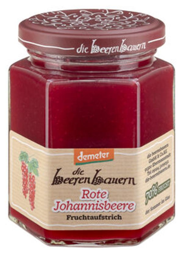 Produktfoto zu Die Beerenbauern Rote Johannisbeere-Fruchtaufstrich 200g