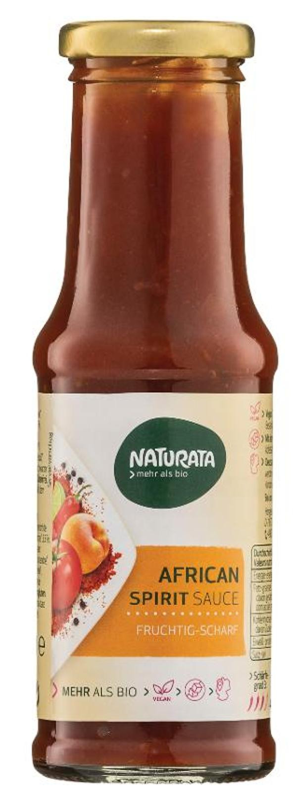 Produktfoto zu Naturata Grillsauce African Spirit 210ml