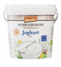 Produktfoto zu Schrozberger Vollmilchjoghurt 3,5% 1kg