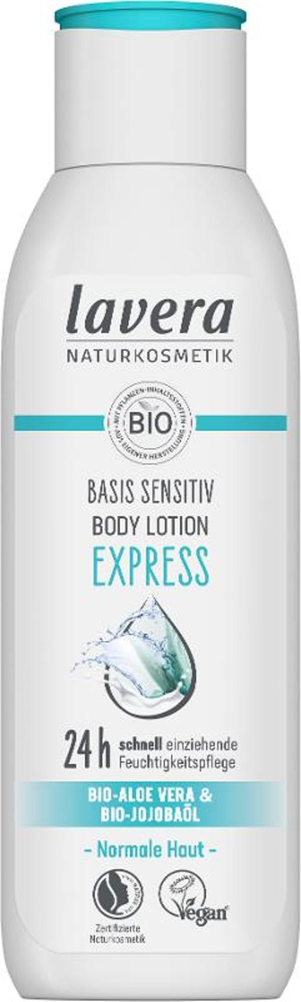 Produktfoto zu Lavera Basis Sensitiv Bodylotion Express 250ml