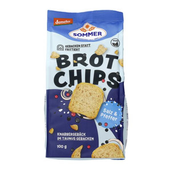 Produktfoto zu Sommer Brot Chips Salz & Pfeffer 100g