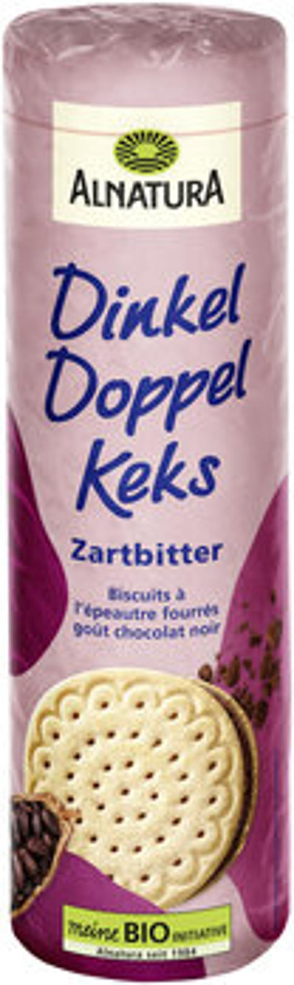 Produktfoto zu Alnatura Dinkel Doppelkeks Zartbitter 330g