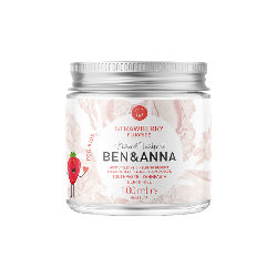 Produktfoto zu Ben & Anna Kids Zahnpasta Strawberry + Fluorid 100ml