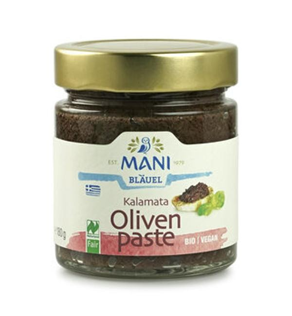 Produktfoto zu Mani Bläuel Kalamata Olivenpaste 180g