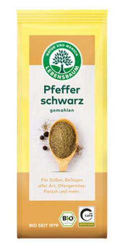 Produktfoto zu Lebensbaum Pfeffer schwarz, gemahlen 50g