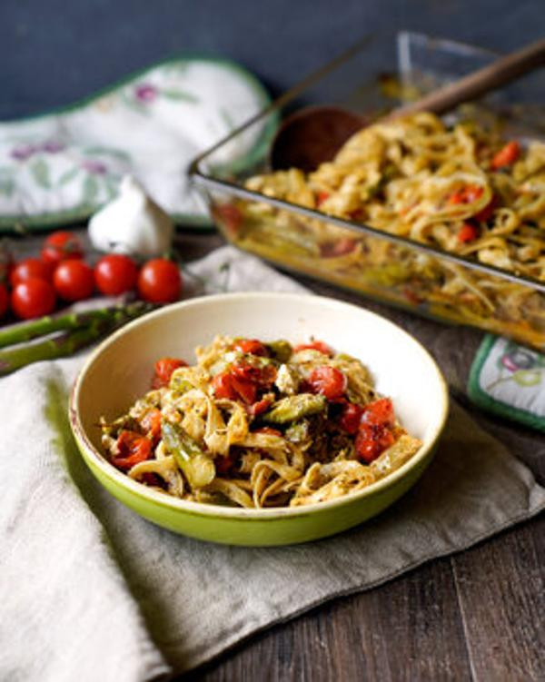 Produktfoto zu One Pot-Pasta mit Spargel