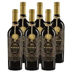 Produktfoto zu Kiste Corte Fiore "Primitivo" 6x0,75L