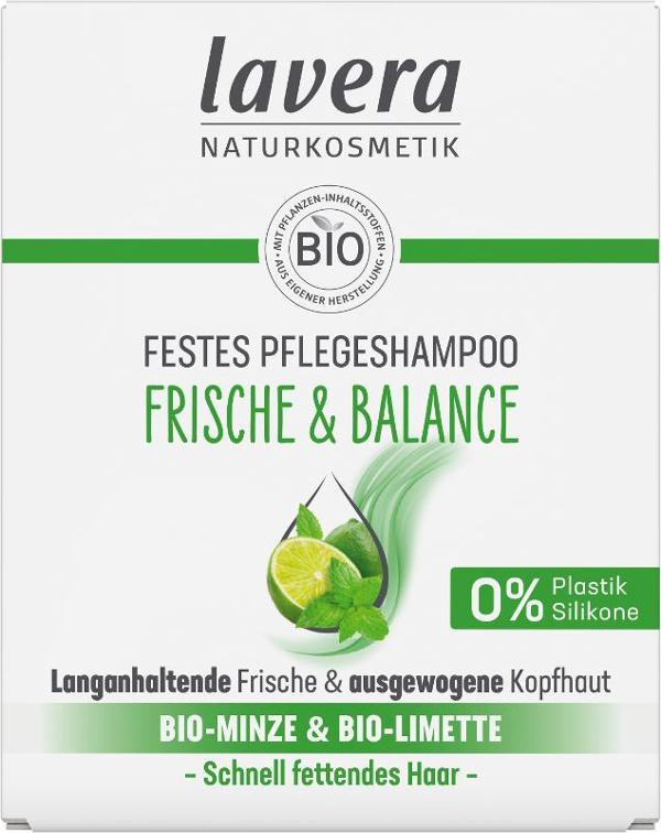 Produktfoto zu Lavera Festes Shampoo Frische & Balance 50g