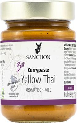 Produktfoto zu Sanchon Currypaste Yellow Thai 190g