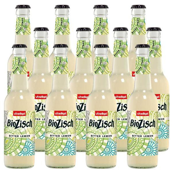 Produktfoto zu Kiste Voelkel Bio Zisch Bitter Lemon 12x0,33L