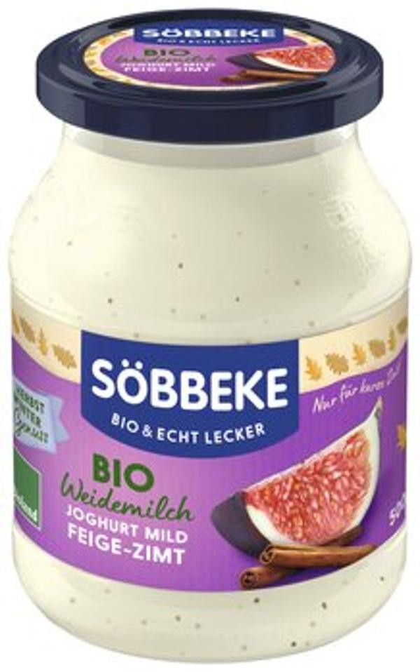 Produktfoto zu Söbbeke Joghurt Feige Zimt 3,8% 500g