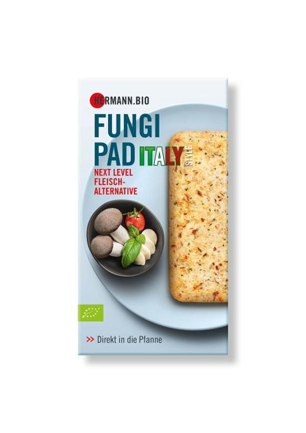 Produktfoto zu Hermann Kräuterseitling Fungi Pad Italy Style 150g