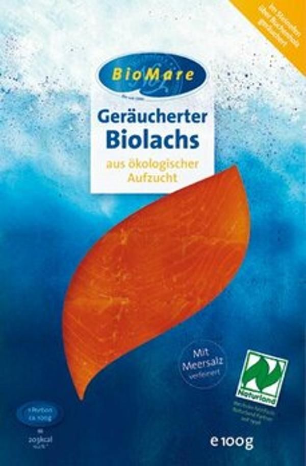 Produktfoto zu Bio Mare Atlantischer Lachs, geräuchert 100g