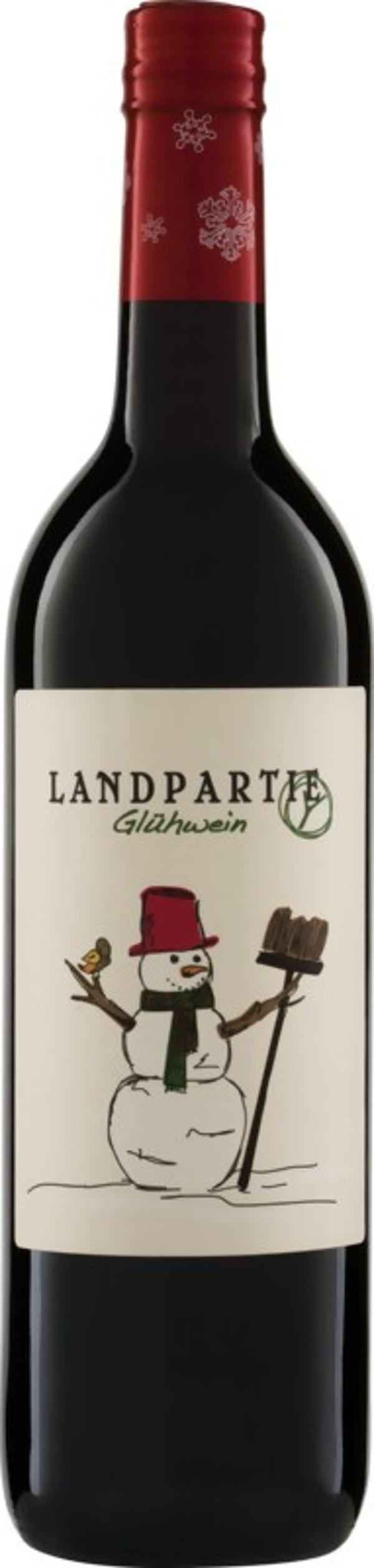 Produktfoto zu LANDPARTY Glühwein Rot 0,75L