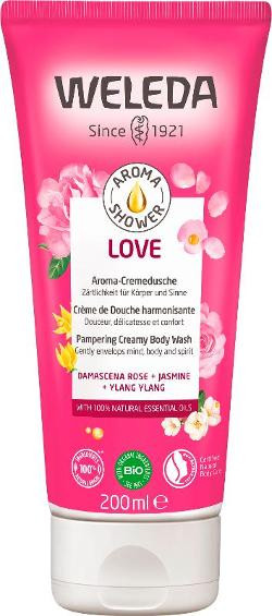 Produktfoto zu Weleda Aroma Cremedusche Love 200ml