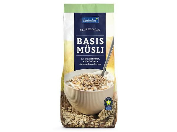 Produktfoto zu Bioladen* Basis Müsli 750g