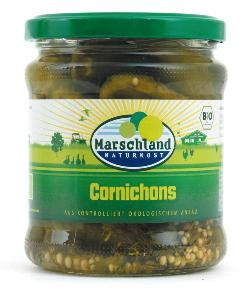 Produktfoto zu Marschland Cornichons 330g