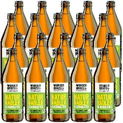 Produktfoto zu Kiste Wunderbräu Naturradler alkoholfrei 20x0,5L