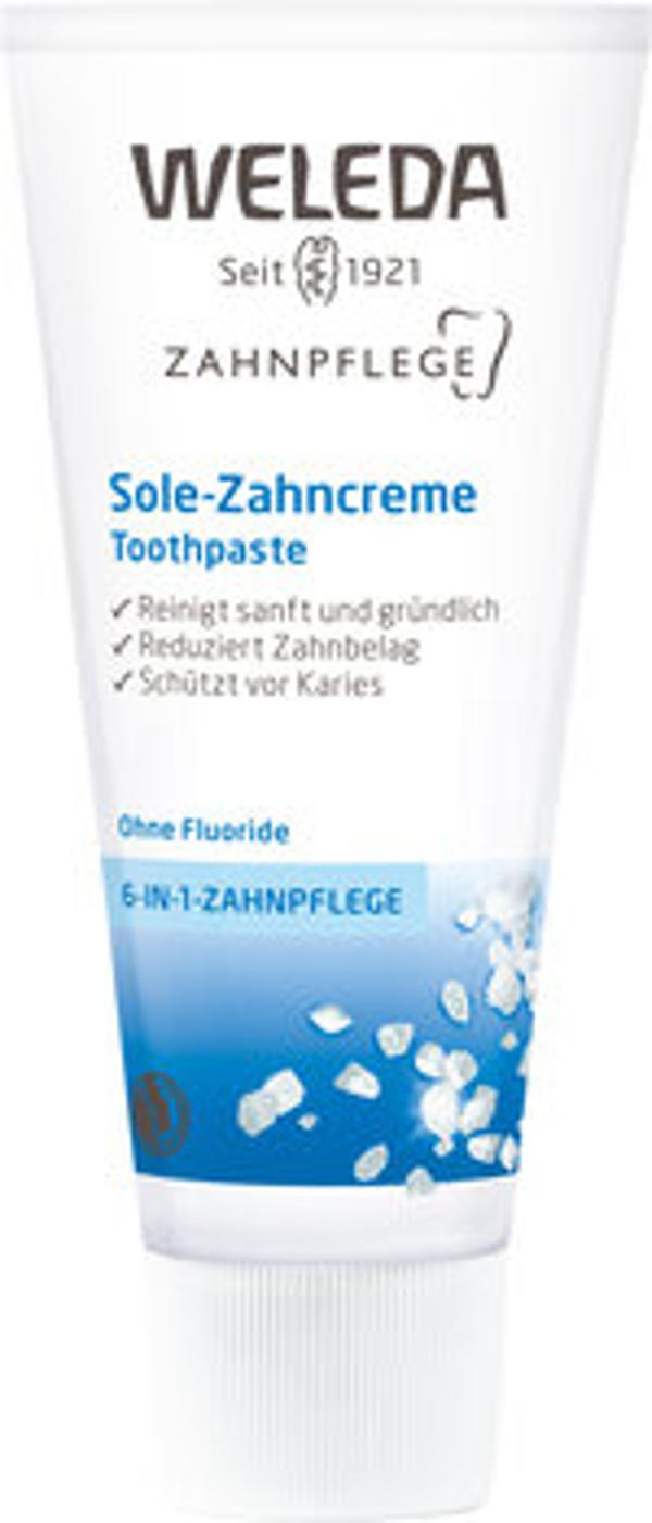 Produktfoto zu Weleda Sole-Zahncreme 75ml