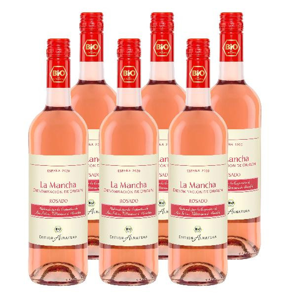 Produktfoto zu Kiste La Mancha Rosado 6x0,75L