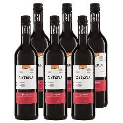 Produktfoto zu Kiste OSTERIA Merlot Demeter 2018 6*0,75L