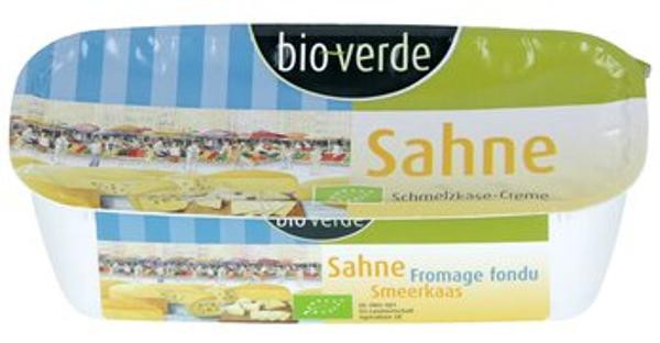 Produktfoto zu bioverde Sahne Schmelzkäse-Zubereitung 175g