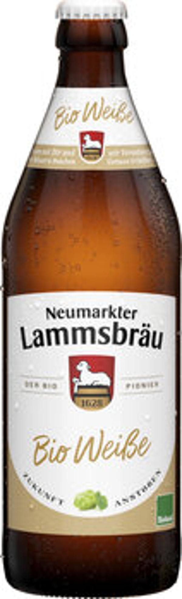 Produktfoto zu Lammsbräu Weiße hell 0,5L